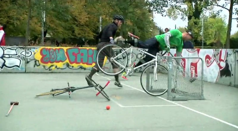 Bike Polo en Dinamarca - Deportes en bicicleta