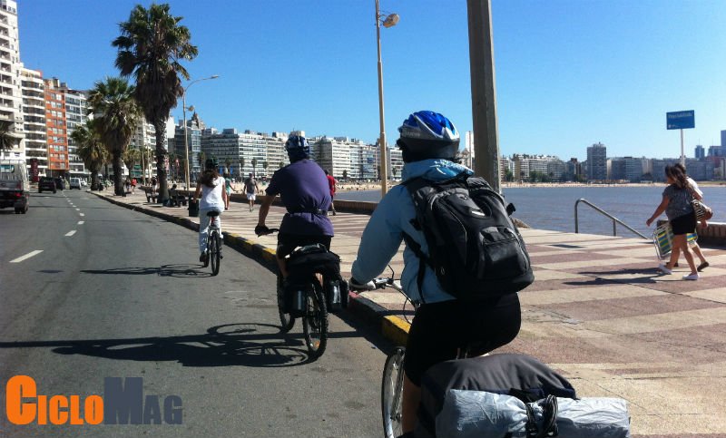 Ciclovías en Montevideo - Promoción de las bicicletas - Cicloturismo