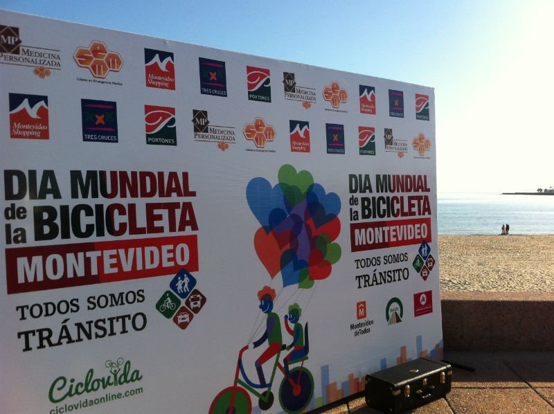 Bicicletas en Uruguay festejaron su día