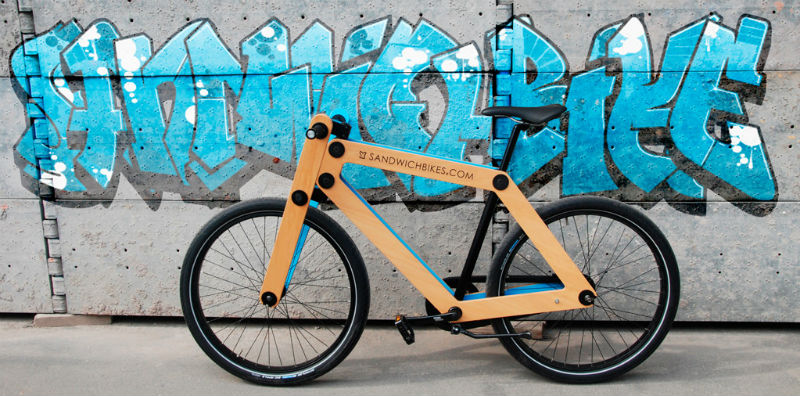 Sandwichbikes - Bicicletas de madera - Exclusivas - Diseño de autor - Urbana