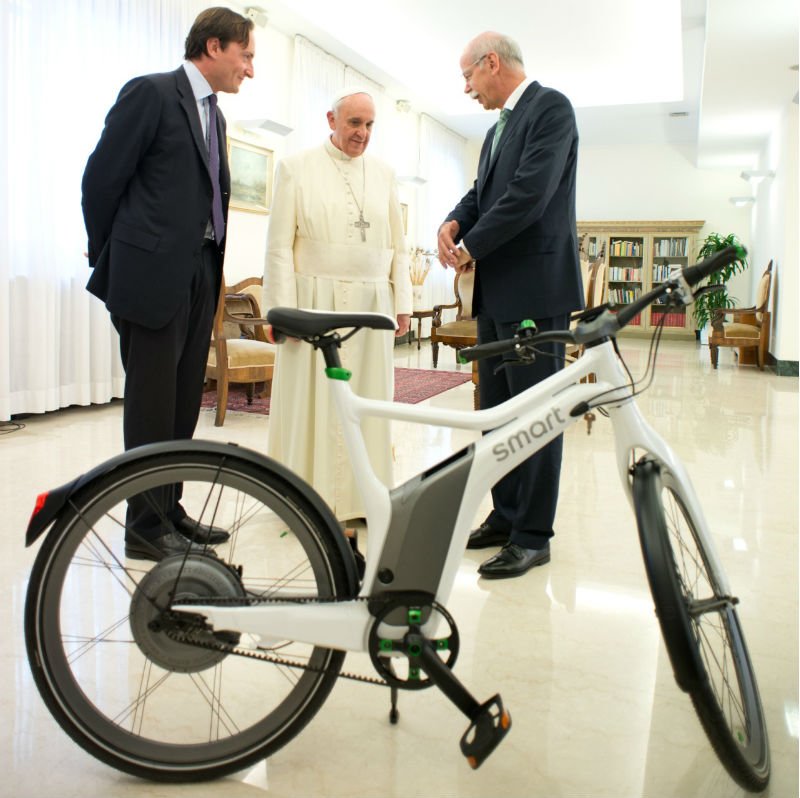 Papacicleta - Bicicleta Eléctrica del Papa Francisco