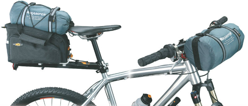 bikamper - Accesorios para cicloturismo - Tienda de campaña para viajar en bicicleta - carpa