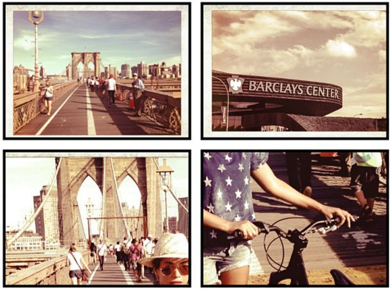 Beyonce utiliza su bicicleta en Nueva York