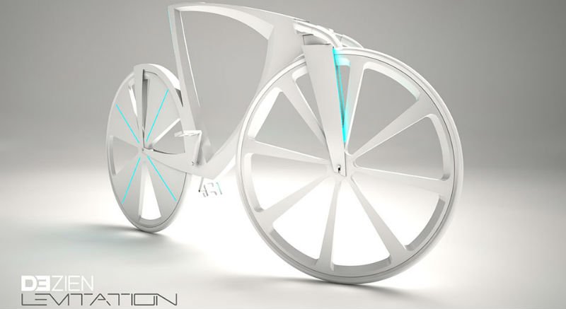 Dezien Levitation es una bicicleta del futuro - Bici completa