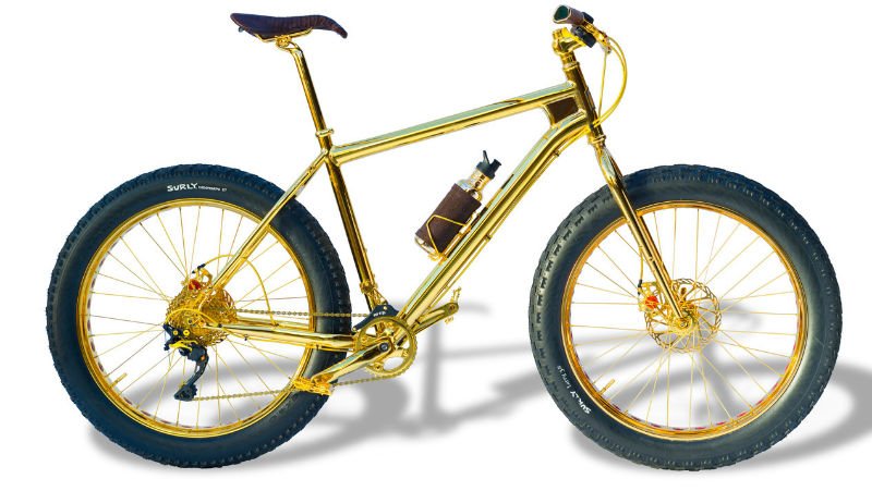 La Gold Extreme Mountain Bike - Bicicleta BMX más cara del mundo