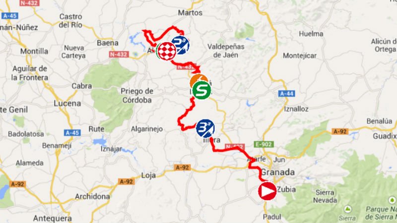 Mapa - Como es la etapa 7 de la Vuelta a Espana 2014