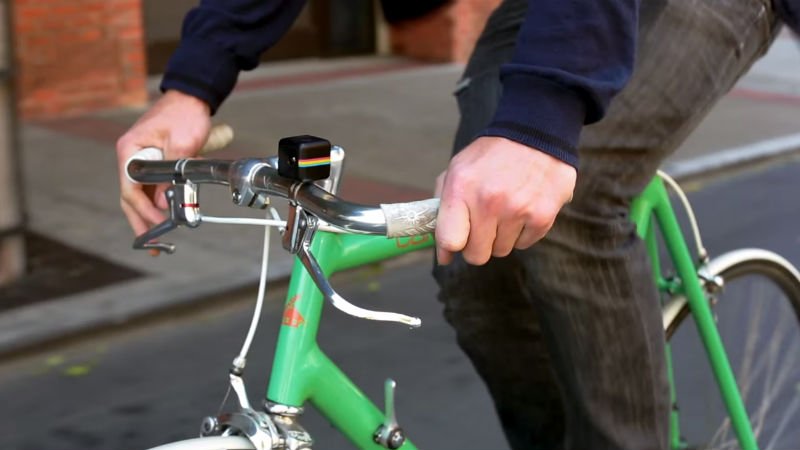 Polaroid Cube una camara de accion para bicicletas con estilo