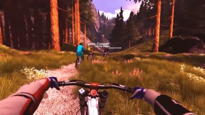 Simulador de bicicletas Ebove B01 Realidad Virtual Ergometrica