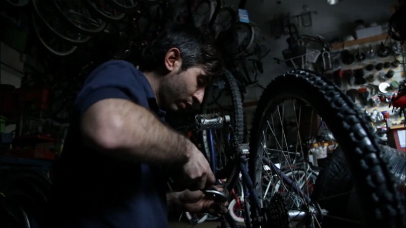 Ezequiel un bicicletero en Buenos Aires Argentina