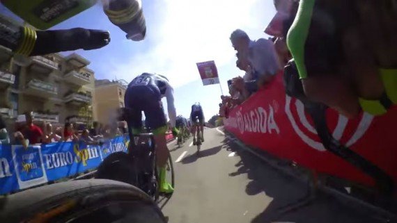 Disfruta del Orica GreenEdge y su camara a bordo en el Giro 2015
