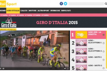 transmision online del Giro d'Italia en vivo gratis