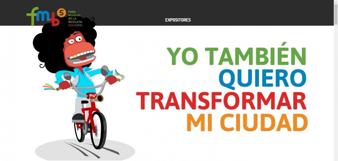 Quienés son los expositores del Foro Mundial de la Bicicleta en Chile