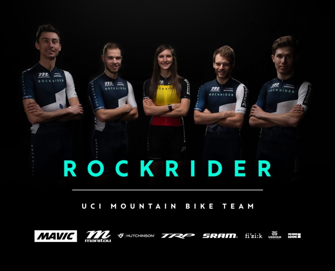 Foto del equipo UCI Mountain Bike de la marca Rockrider de Decathlon